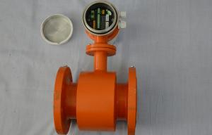 Quality Electromagnetic Flow Meter with 4-20 mA , Battery Powered for sale