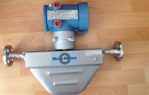 Quality F Series Micro Motion Coriolis Meter Mass Flow / Density Meter With MVD for sale