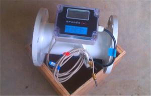Quality Thermal type english menu ultrasonic flow meter with Large-screen LCD for sale