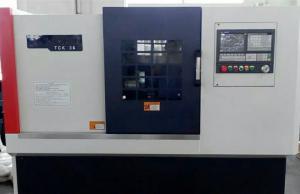 Quality TCK36 CNC lathe machine Taiwan linear guideways / automatic lubrication for sale