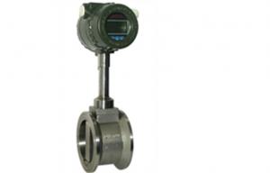 Cheap steam / gas / liquid Clamping type vortex flow meter with 4 - 20 mA high accuracy wholesale