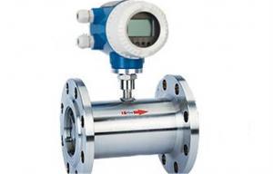 Quality In-line high performance Liquid Turbine Flow Meter transducer with 4 - 20 ma for sale